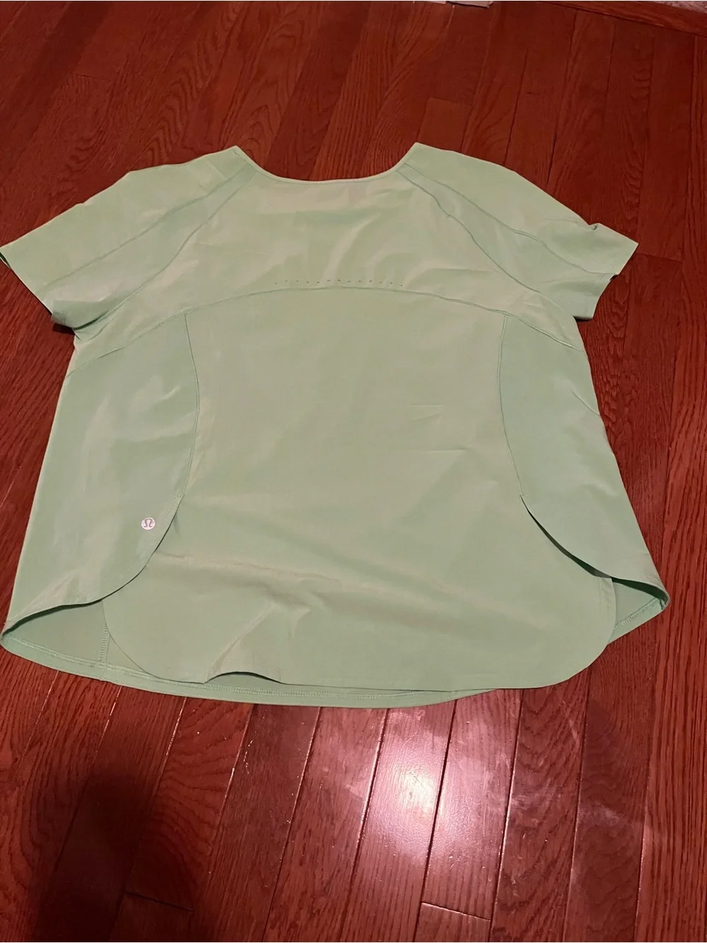 lululemon athletica Lime Green Short Sleeve Performance Tee
